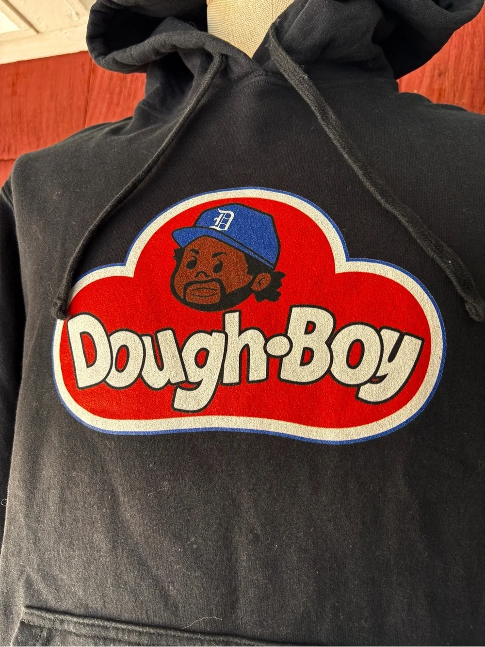 Dough Boy X Ice Cube Boyz In The Hood LA Rapper Graphic Hoodie Men’s Size M